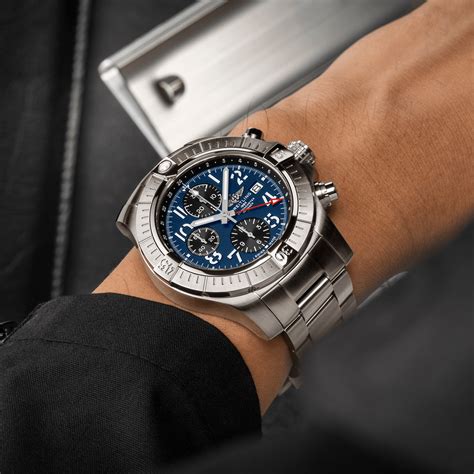 breitling avenger bandit 45|breitling avenger 45 gmt review.